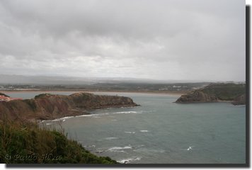  Praia de S.Martinho do Porto vista do mar 