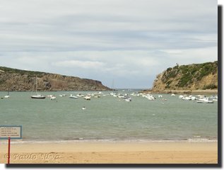  Praia de S.Martinho do Porto vista da areia 